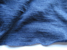 Load image into Gallery viewer, 95cm Hombre Blue 100% merino jersey knit 165g 150cm