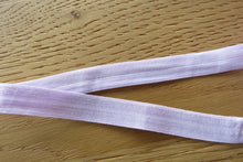 Load image into Gallery viewer, 10m Pale Lilac Fold over elastic foldover FOE 15mm