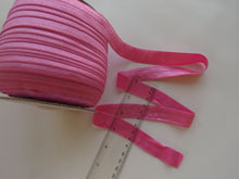 Load image into Gallery viewer, 10m Mid Pink 20mm Fold over elastic FOE elastic