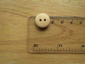 25 Mixed Owl print buttons- light wood look background 15mm